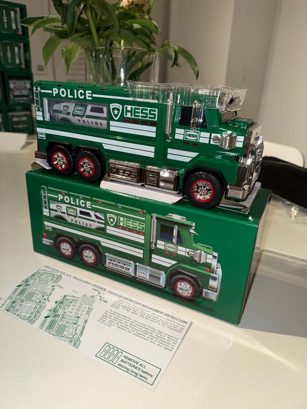 2023 Hess Police Truck and Cruiser Toy Set
